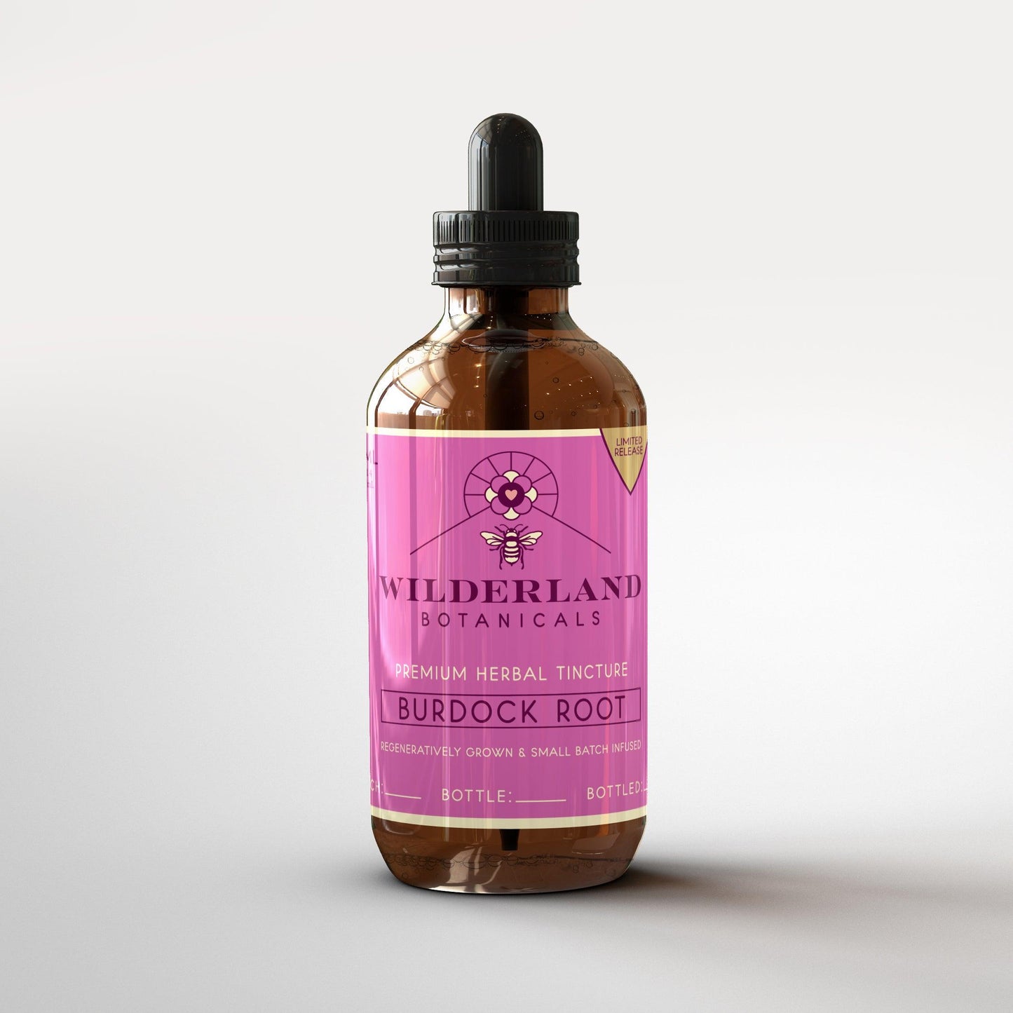 Uva ursi tincture, 100mL bottle - Wilderland Botanicals