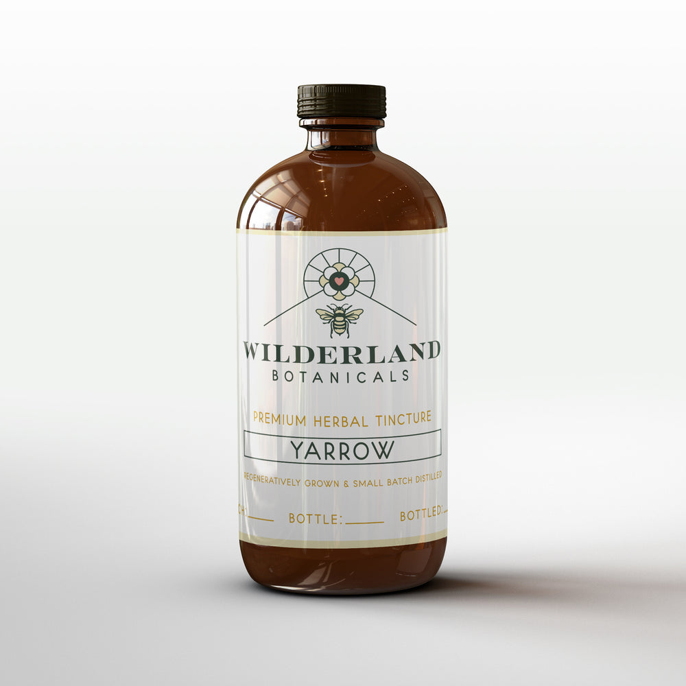 
                  
                    Yarrow tincture, 250mL bottle - Wilderland Botanicals
                  
                