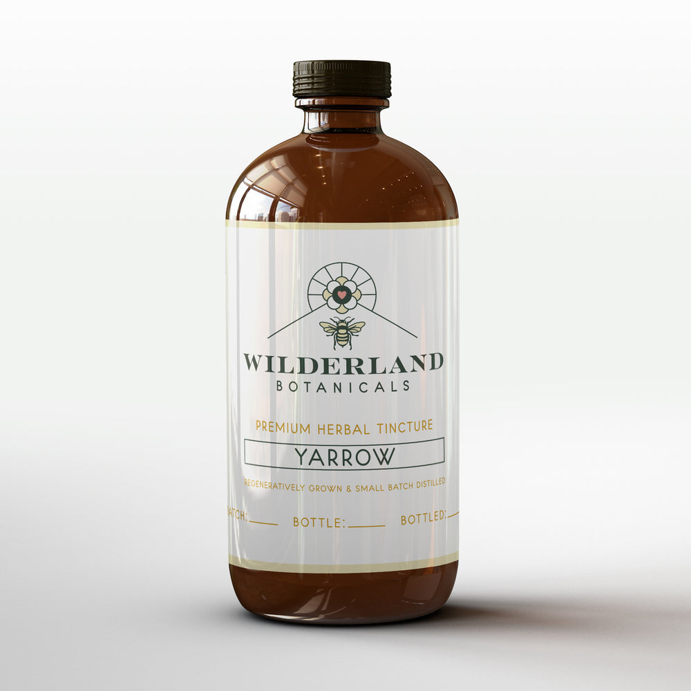 
                  
                    Yarrow tincture, 500mL bottle - Wilderland Botanicals
                  
                