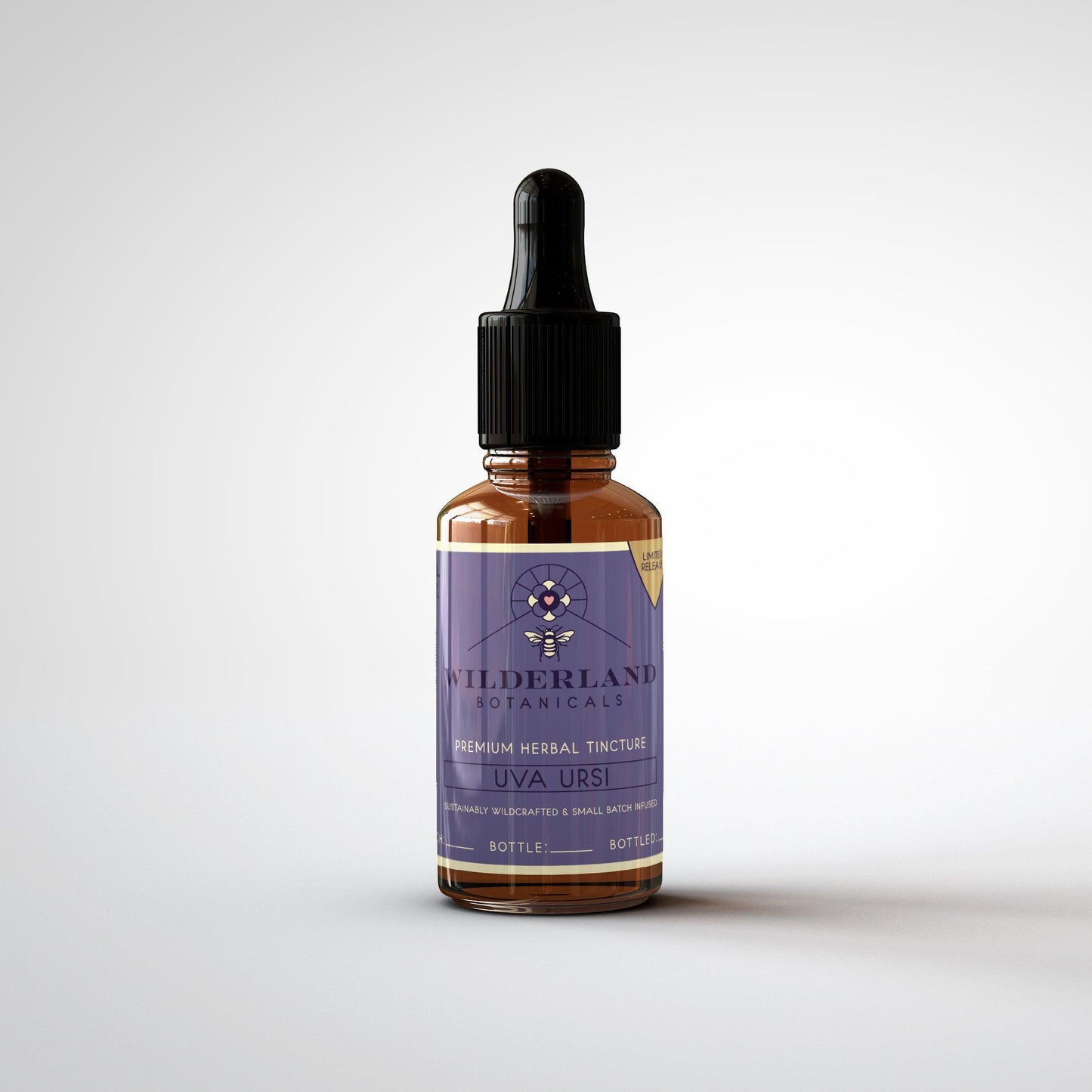 Wildcrafted Uva ursi Tincture, 50mL Bottle - Wilderland Botanicals