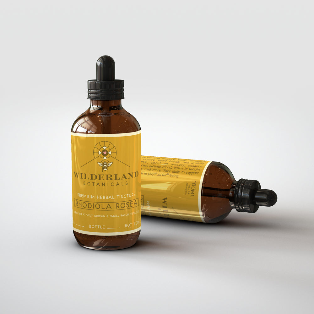 Rhodiola rosea tinctures - Wilderland Botanicals