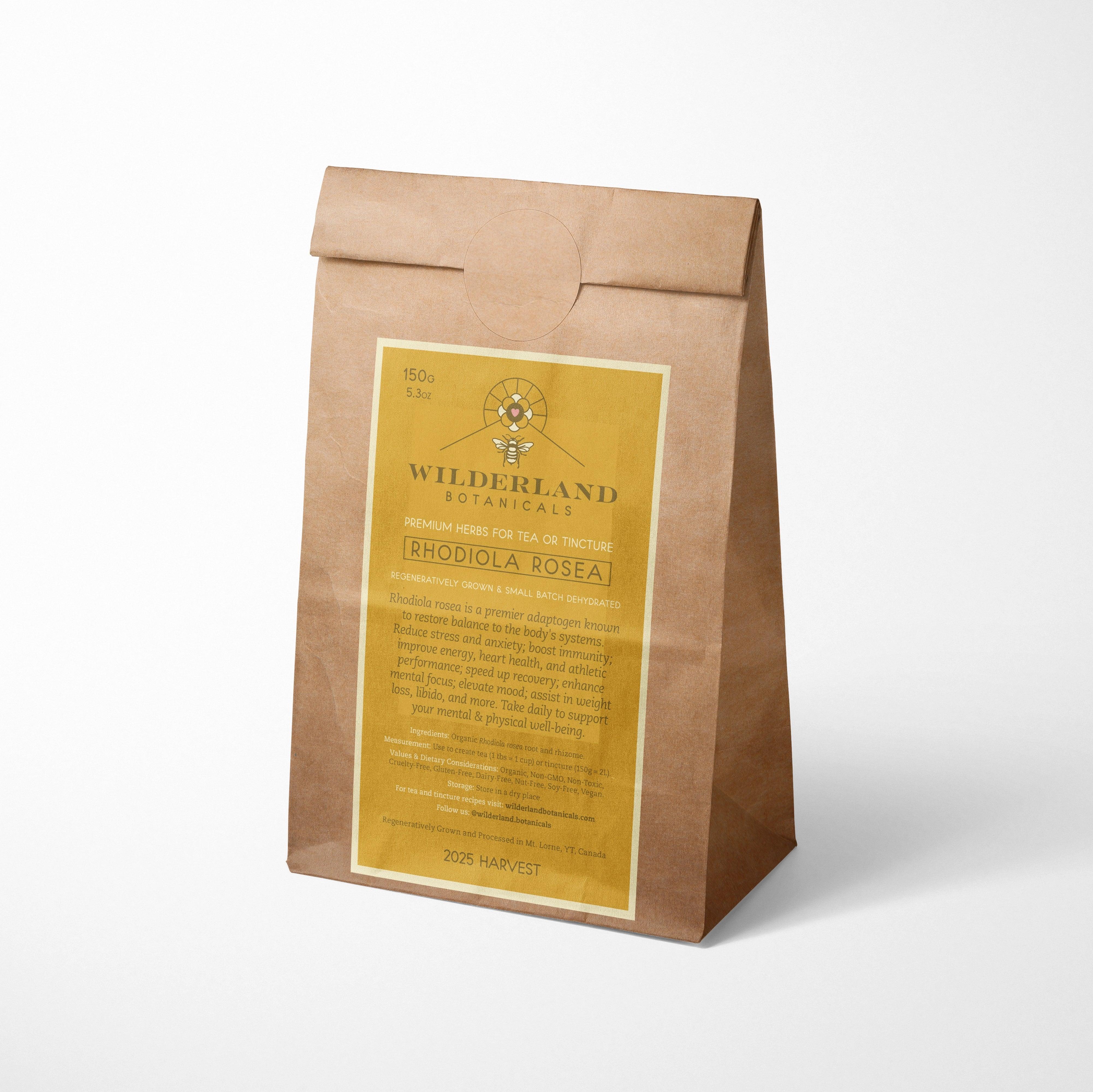 Organic Rhodiola Root | High-Quality Bulk Herbs for Tea & Extracts