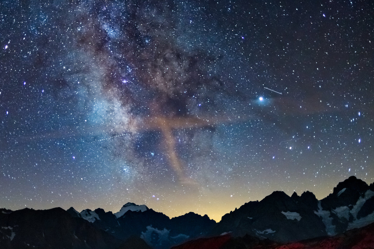 universe cosmos mountains